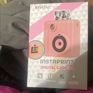 Vivitar Pink Instaprint Digital Camera